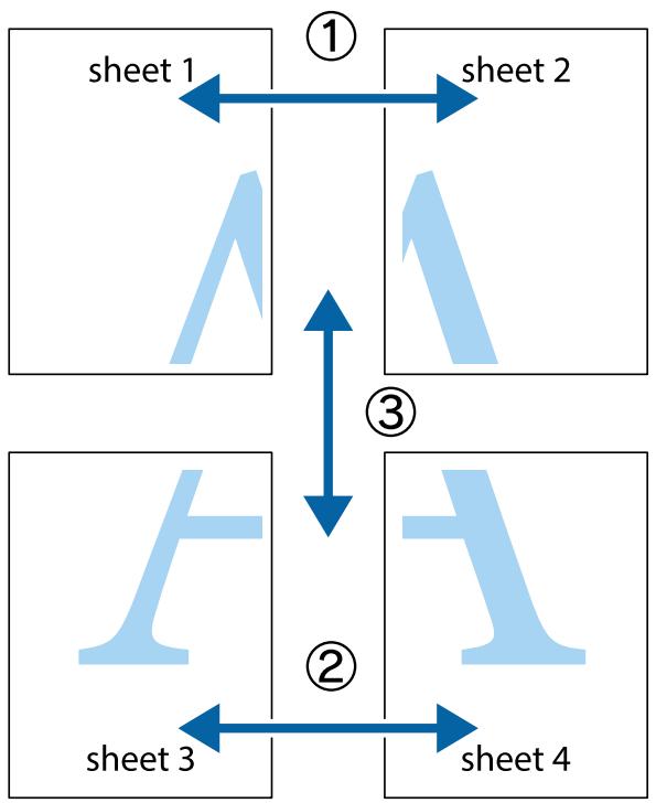 EPSON EcoTank ET-2840 - Réalisation de posters à l'aide des marques de chevauchement - 1
