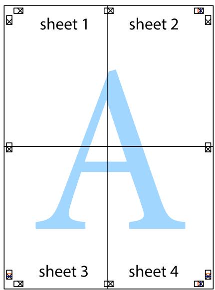 EPSON EcoTank ET-2840 - Réalisation de posters à l'aide des marques de chevauchement - 9