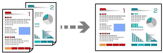 EPSON EcoTank ET-2840 - Copies avec des originaux de plusieurs pages sur une seule feuille - 1