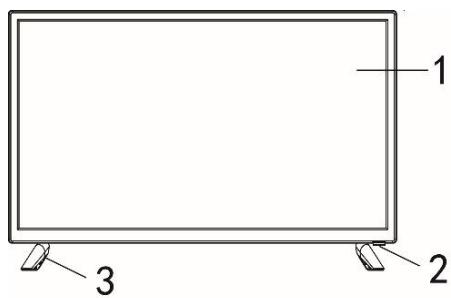 HIGH ONE HI2422HD-MM - UNITE PRINCIPALE - 1