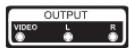 EDENWOOD ED32A09HD-EL - Boutons et connexions du téléviseur - 6