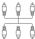 EDENWOOD ED32A09HD-EL - Boutons et connexions du téléviseur - 5
