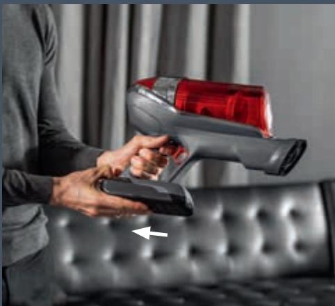 ROWENTA YY5354FE - EN: High performance for larger dirt and incrusted dust. Integrated resistance sensor might stop the brush to protect your floors. - 9