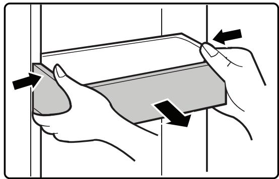 VALBERG 4D 516 D X625C - Cleaning of door tray - 1