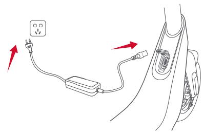 NIU KQI2PRO - Connexion du chargeur - 2