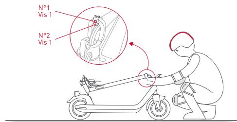 NIU KQI2PRO - Débogage du tremblement du guidon - 2