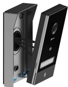 EZVIZ 2K HP7 - Installation du panneau d'interphone - 6