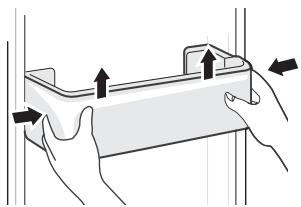 VALBERG BI 1D NF 304 D W625C - Cleaning of door tray - 1
