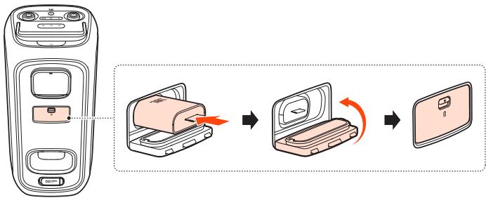 JBL PARTYBOX CLUB 120 - Replace battery (JBL BATTERY200) - 2