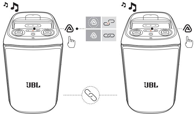 JBL PARTYBOX CLUB 120 - Multi-speaker connection - 1