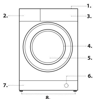 HOTPOINT NDB 9636 KA FR - DESCRIPTION DU PRODUIT - 1