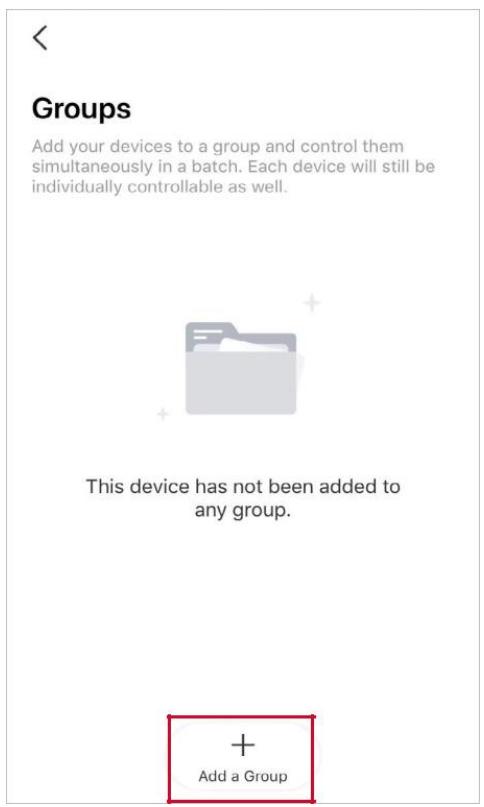 TP-LINK L530E E27 - Creation de Groupe - 2