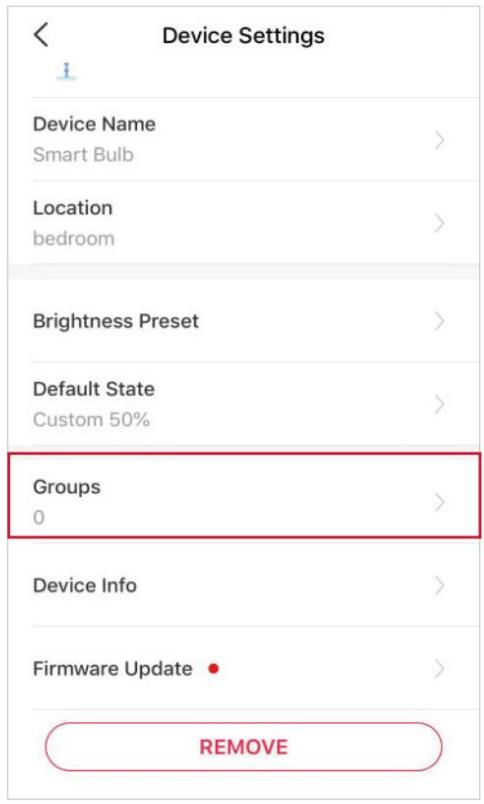 TP-LINK L630 GU10 - Créer un groupe - 1
