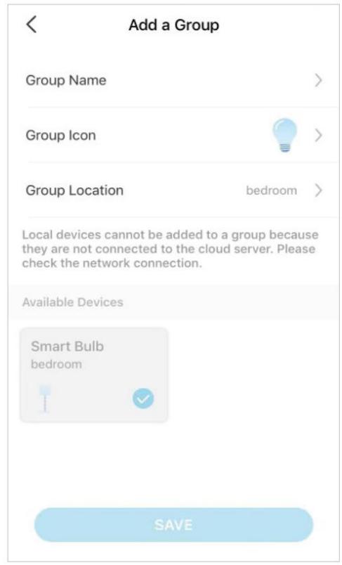 TP-LINK L630 GU10 - Créer un groupe - 3