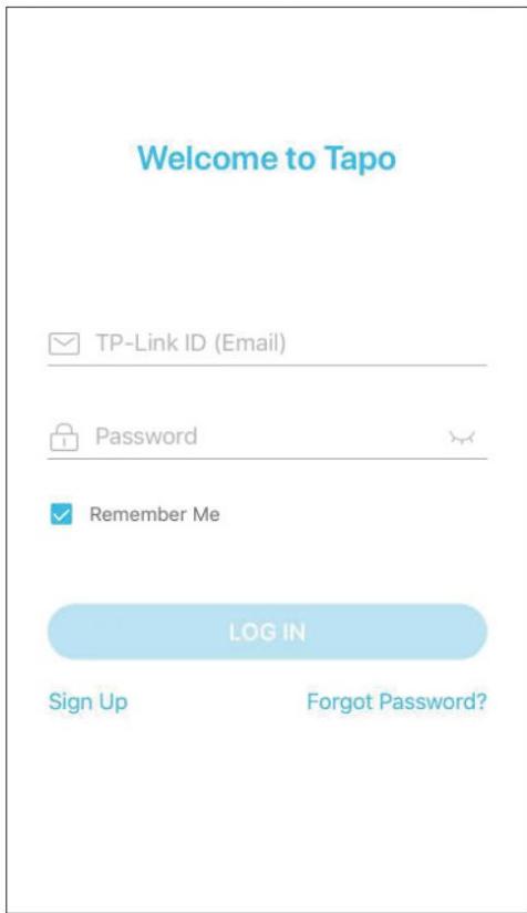 TP-LINK L630 GU10 - Étape 2. Connectez-vous - 1