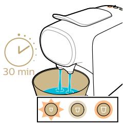 MELITTA LOOK IV SELECTION 1011-04 - Descaling procedure - 7