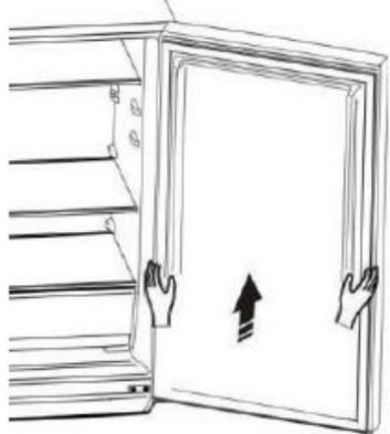 HISENSE RB440N4GWD - Changer le sens d'ouverture de la porte - 5