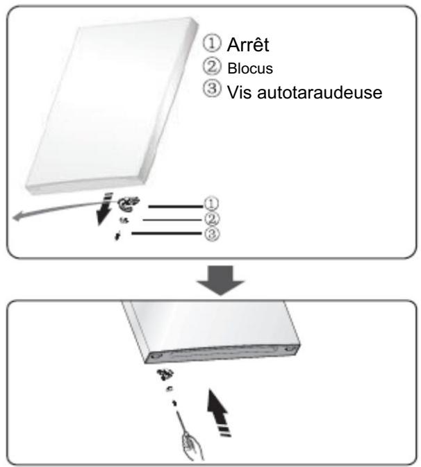 HISENSE RB440N4GWD - Changer le sens d'ouverture de la porte - 11