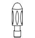 TERRAILLON 4 embouts – 6 vitesses - MASSAGEKÖPFE - 3