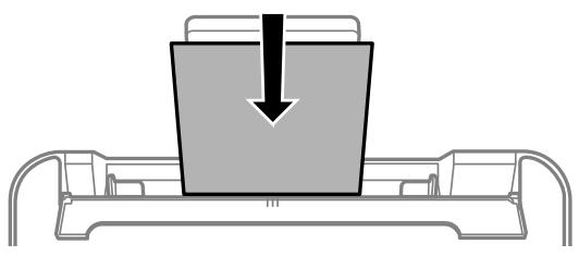 EPSON EcoTank ET-2861 - Chargement de papier dans le chargeur d'alimentation papier à l'arrière - 3