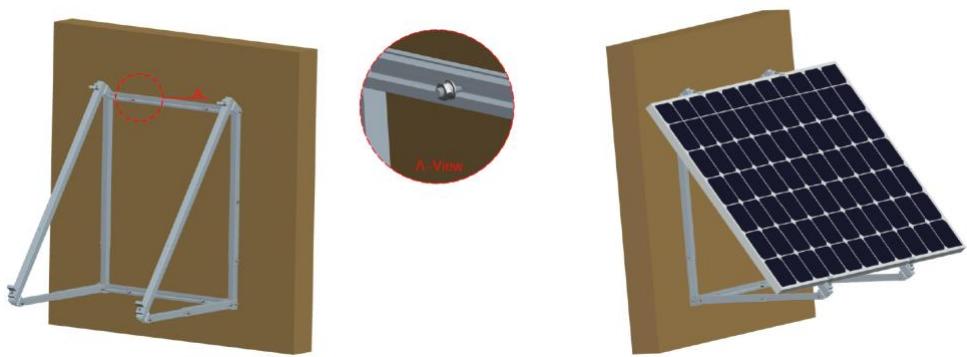 WE Kit SOL410 Plug&Play 410w - Installation du support - 15