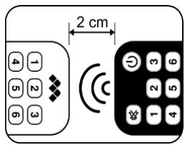 MELICONI EASY 200 LG - - POSITIONNEMENT DES TÉLÉCOMMANDES - 2