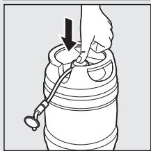 KRUPS yy2932FD - Using the BeerTender system - 11