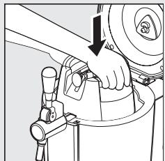 KRUPS yy2932FD - Installer le fût "Compatible Beertender" à l'intérieur du système - 3