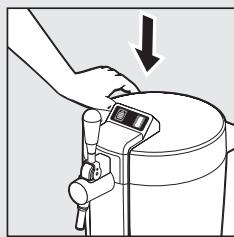 KRUPS yy2932FD - Inserting a BeerTender Keg - 6