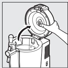 KRUPS yy2932FD - Installer le fût "Compatible Beertender" à l'intérieur du système - 2