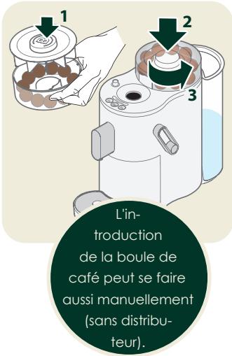 COFFEE B GLOBE - Distributeur de boules à café - 2