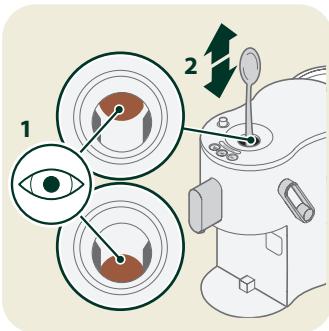 COFFEE B GLOBE - Vider le bac d'égoutoir, le bac de réception et le réservoir d'eau - 2