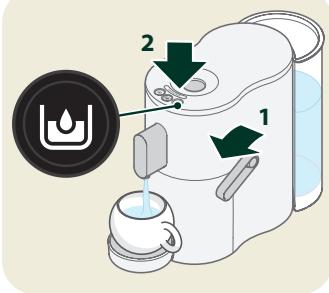 COFFEE B GLOBE - Purge/rinçage des circuits - 1