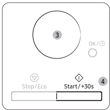 SAMSUNG MG32DG4524AG - Gebruik van de magnetron - 1