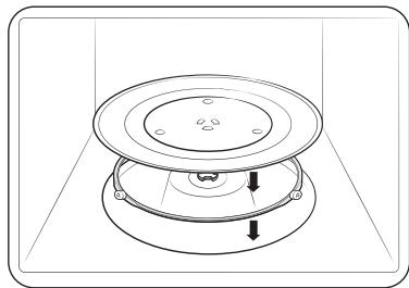SAMSUNG MG32DG4524AG - Plateau tournant - 1