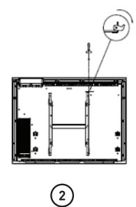 VALBERG 1500 WATTS - To hang the heater on the wall: - 2
