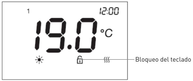 VALBERG 2000 WATTS - Bloqueo del teclado - 1