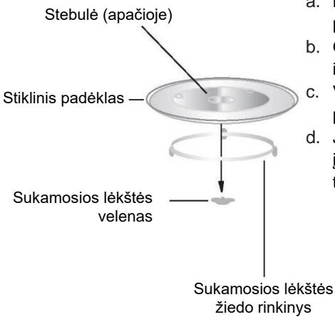 CANDY CMW20SMB - Sukamosios lékstés montavimas - 1
