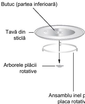CANDY CMW20SMB - Instalarea placii rotative - 1