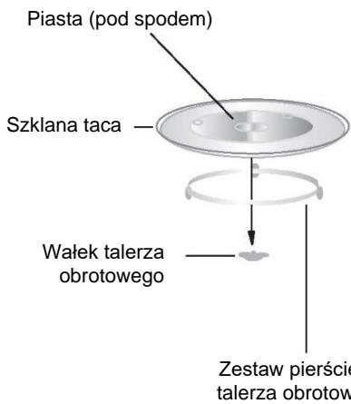 CANDY CMW20SMB - Instalowanie obrotowej talerza - 1