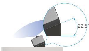 EZVIZ EP3X PRO - Comment utiliser le support de montage incliné - 3