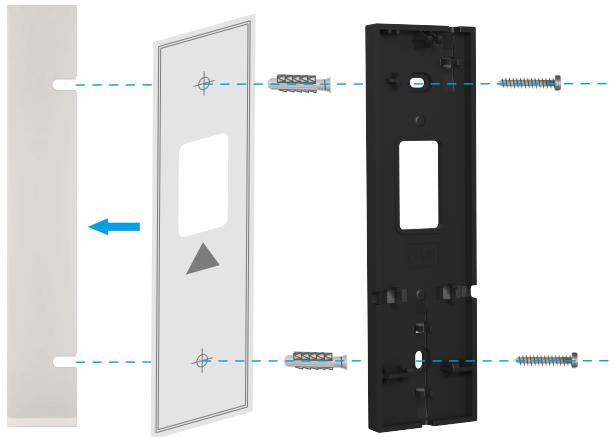 EZVIZ EP3X PRO - Option B (pour les murs irréguliers) - 1