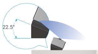 EZVIZ EP3X PRO - Comment utiliser le support de montage incliné - 2