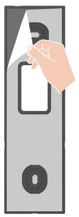 EZVIZ EP3X PRO - Option A (pour les murs lisses) - 1