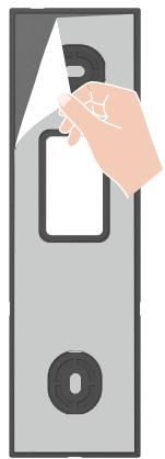 EZVIZ EP3X PRO - Option A (pour les murs lisses) - 1