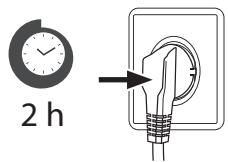 VALBERG SBS 573 WD C X625C - Het apparaat op de voeding aansluiten - 1