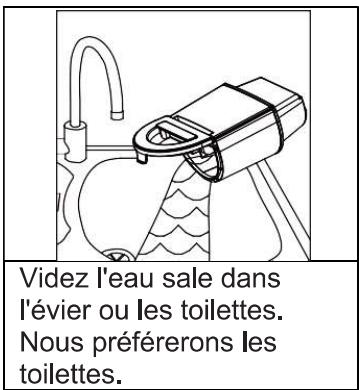 TECHWOOD TAN8006R - VIDANGE ET NETTOYAGE DU RÉSERVOIR D'EAU SALE - 4