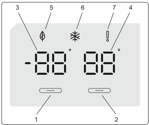DAEWOO CKM0389CLNA0 - Display and Control Panel - 1