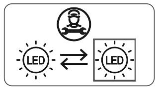 DAEWOO CKM0389CLNA0 - LED-Beleuchtung auswechseln - 2