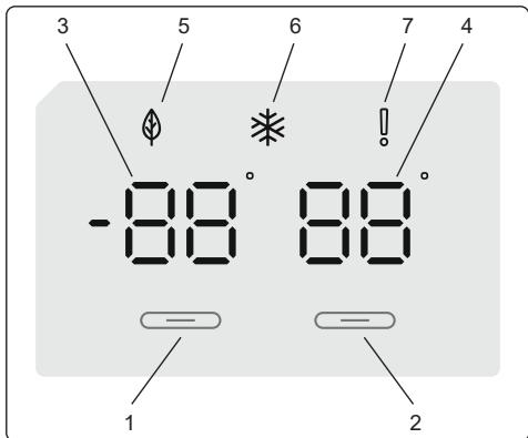 DAEWOO CKM0389CLNA0 - Écran et bandeau de commandes - 1